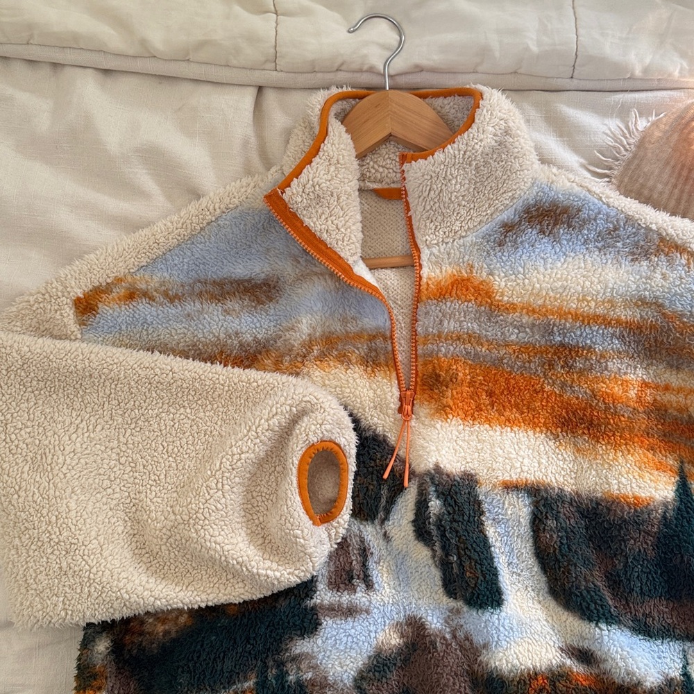 H&M Multicolor Fleece Jacket